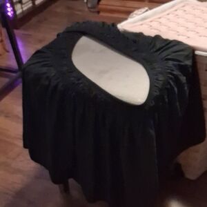 Luxurious Black Fitted Sheet